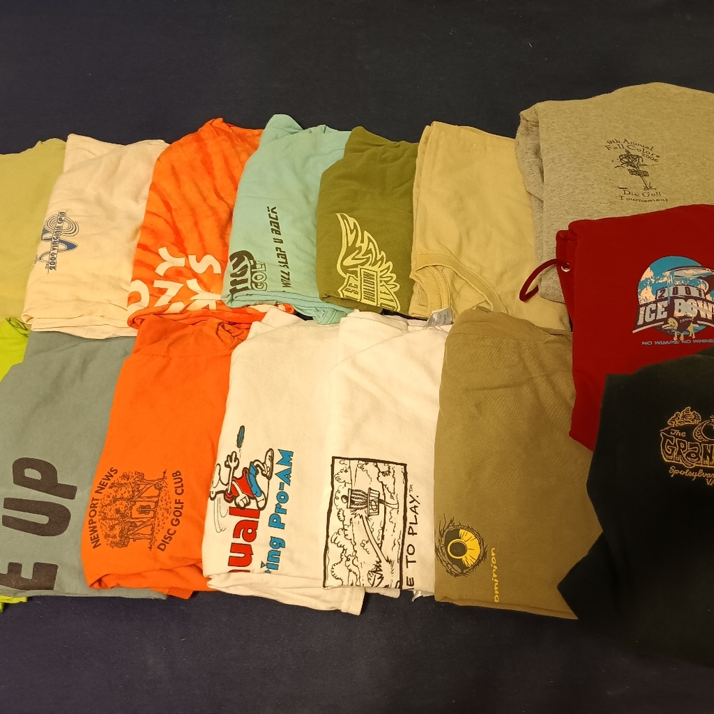 Vintage Disc Golf Tournament Shirts